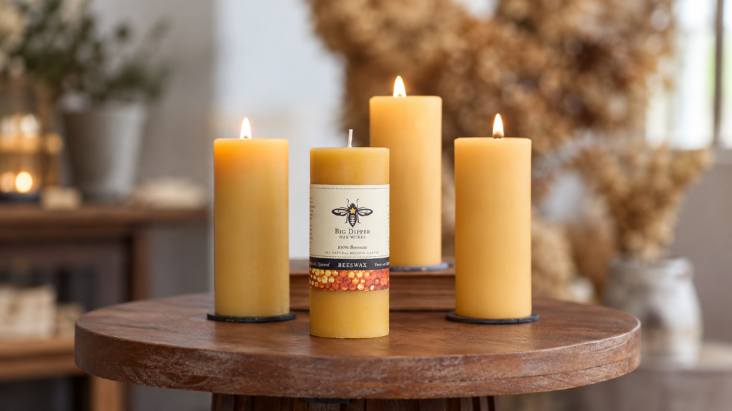 Big Dipper Wax Works Beeswax Candles Review