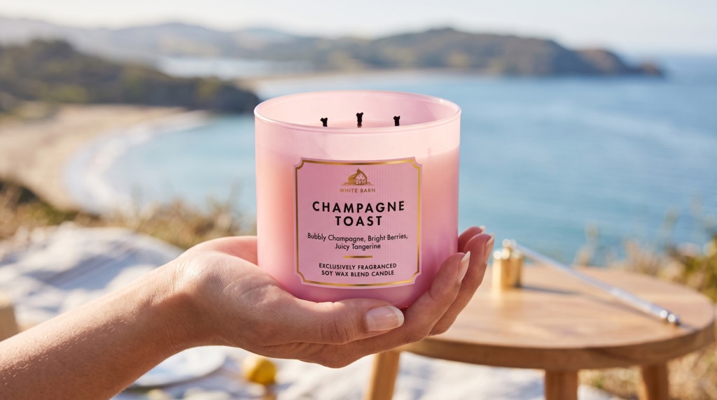Bath & Body Works Champagne Toast Candle Review
