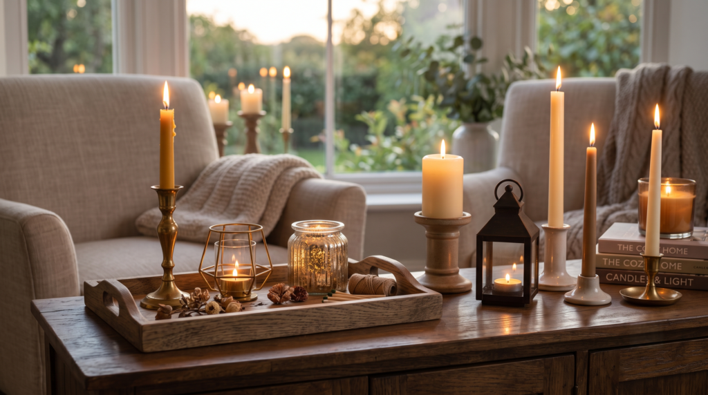 Candle Holders & Trays